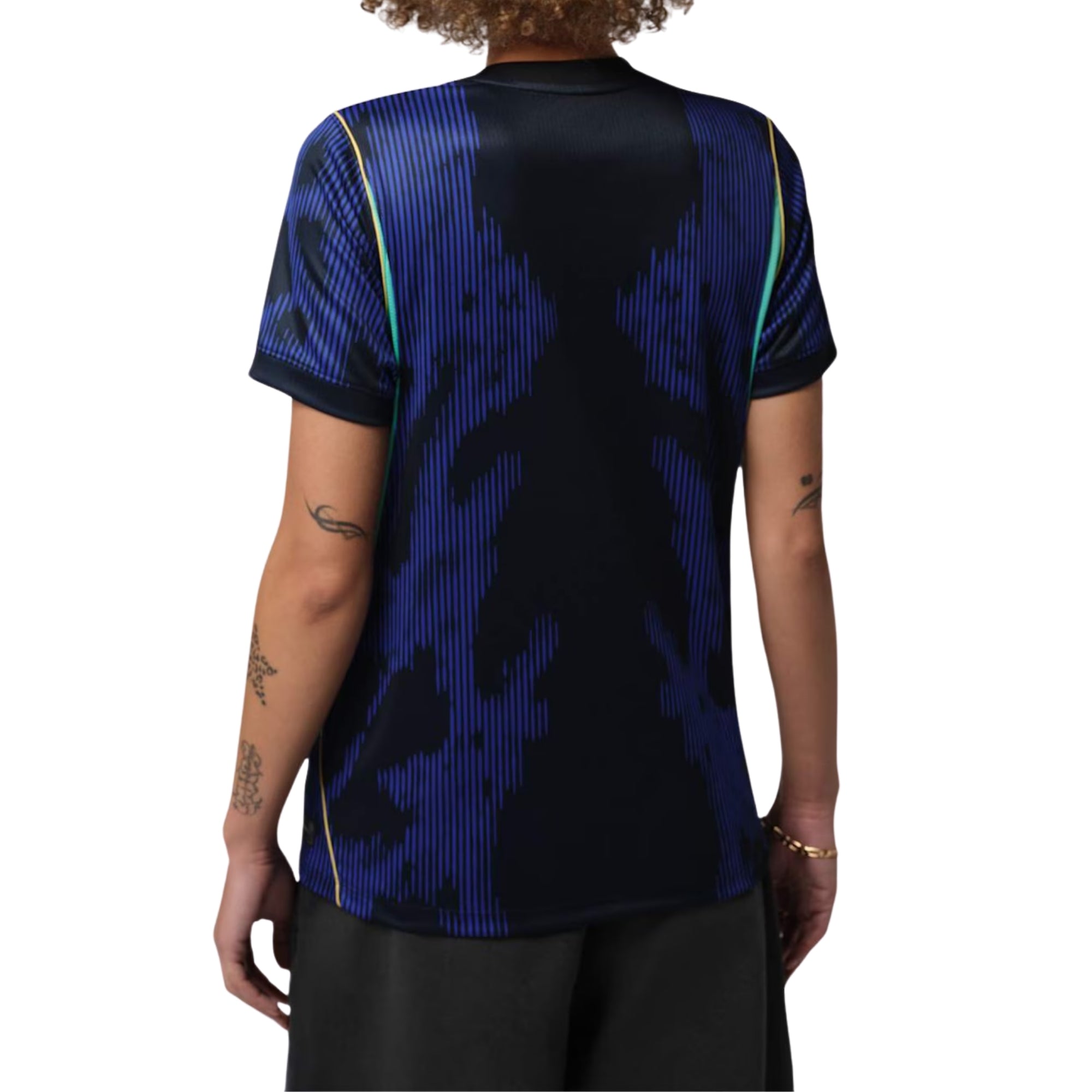 Camisa Brasil Reserva Azul Copa 2026 Torcedor - Feminino