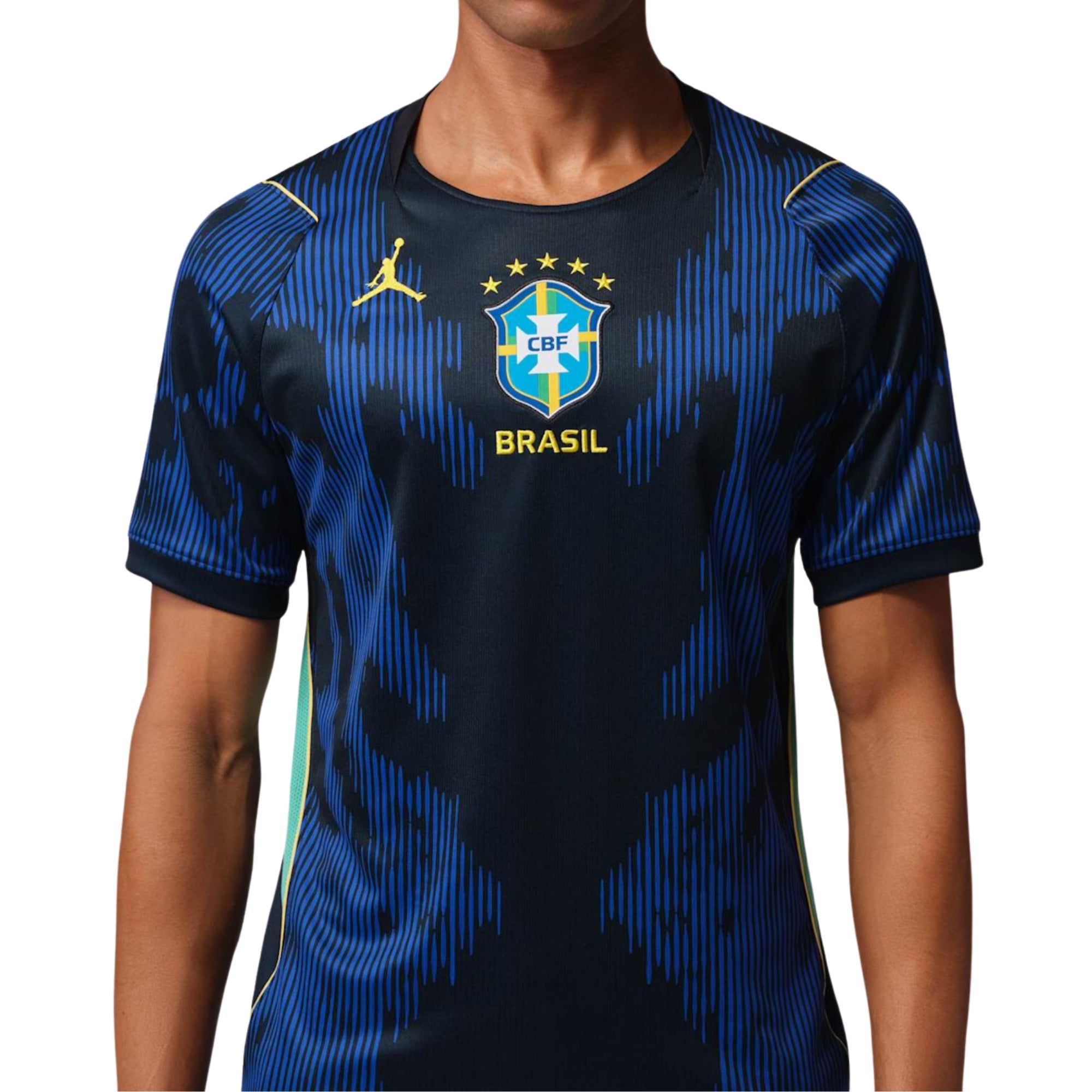 Camisa Brasil Reserva Azul Copa 2026 Torcedor