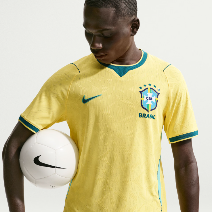 Camisa Brasil Titular Amarela Copa 2026 Jogador